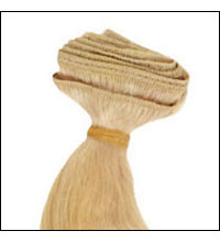 Remi-cuticle hair extension wefted