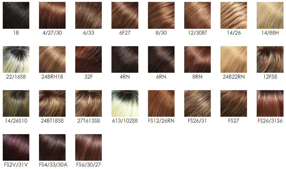 Jon Renau Hair Colors