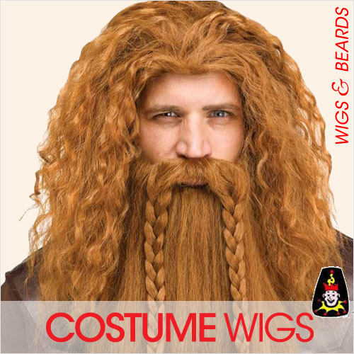 Costume Wigs, Beards and Mustaches 