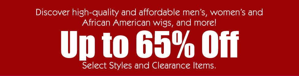 Wig - Save up to 65% off on Wigs and Hairpieces
