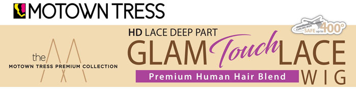 HD Lace Deep Part - Human Hair Premium Mix Wigs