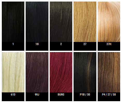 Human Hair Colors by It's a Wig