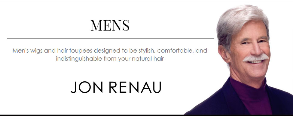 Jon Renau Men's Wigs & Toupees