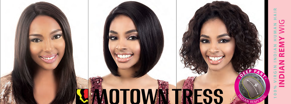 Motown Tress Wis - Human Hair & Synthetic Lace front Wigs