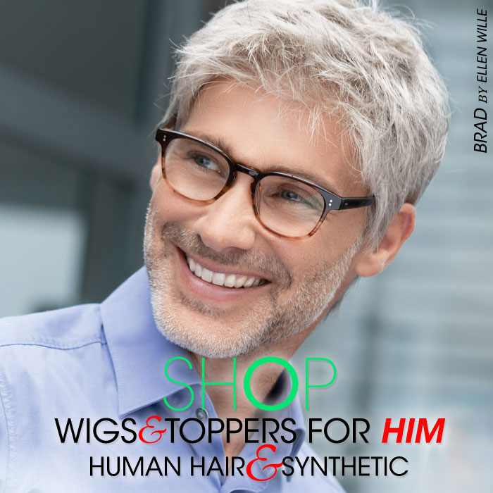 Men's Wigs and Hairpieces | Human Hair and Synthetic