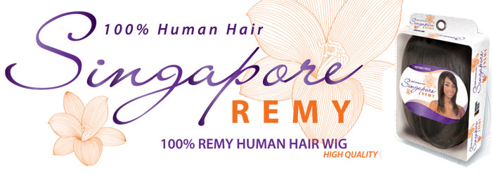 Singapore Remy Hair Wig