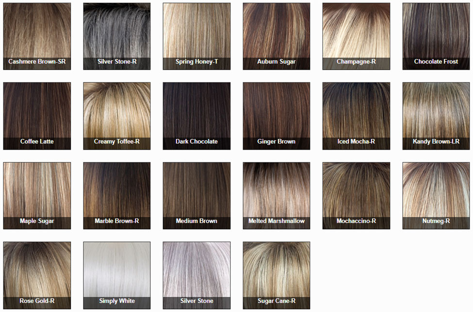 Tate Amore Wig Colors