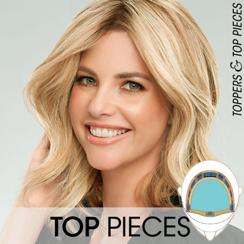 Toppers | Shop Hairpieces & Top Pieces - Wig Warehouse