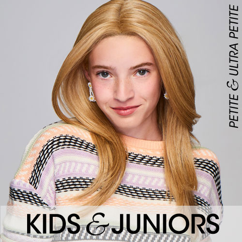 Wigs for Kids and Juniors | Small and Petite Size Wigs